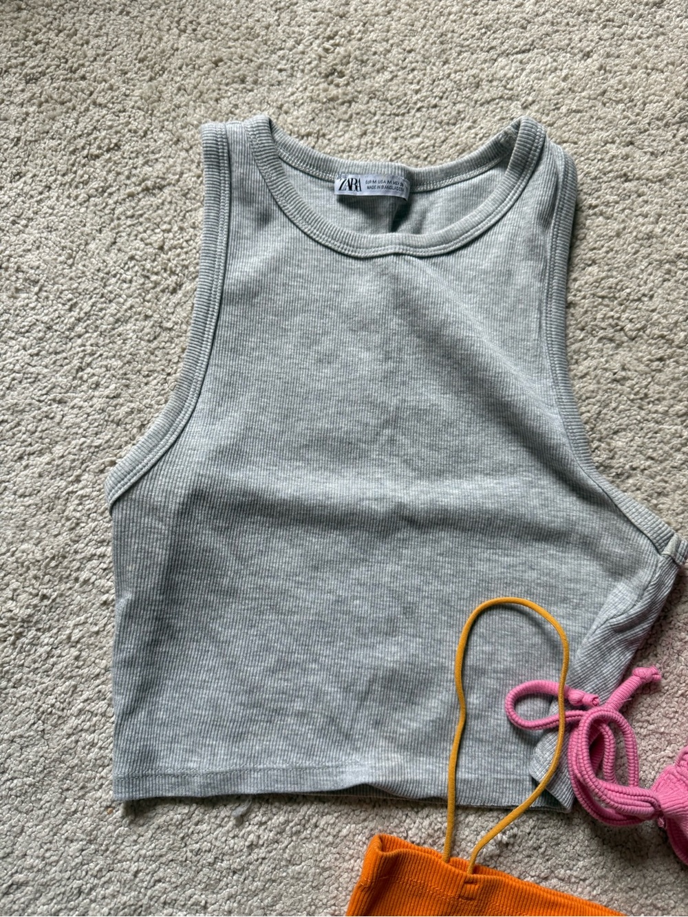 (3) Zara Women’s Tank Tops Size M - Picture 2 of 7